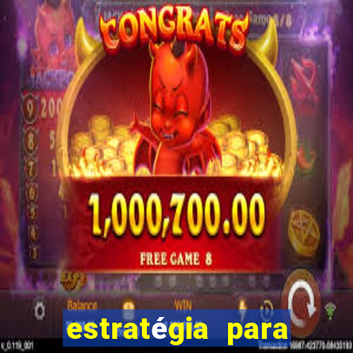 estratégia para ganhar no fortune mouse