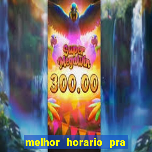 melhor horario pra jogar na blaze