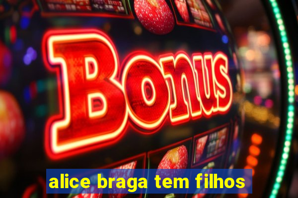 alice braga tem filhos