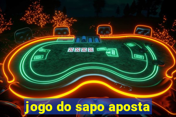 jogo do sapo aposta