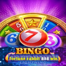 fortune rabbit 888 win