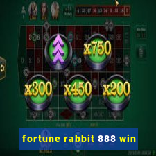 fortune rabbit 888 win