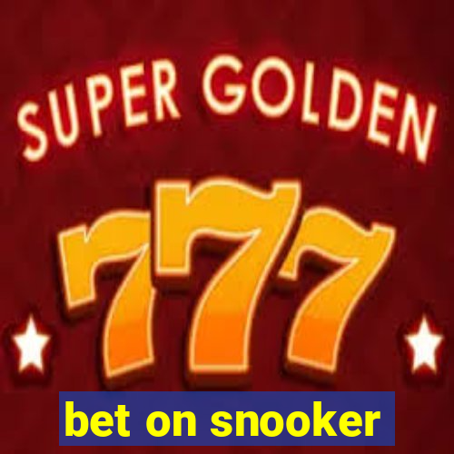 bet on snooker