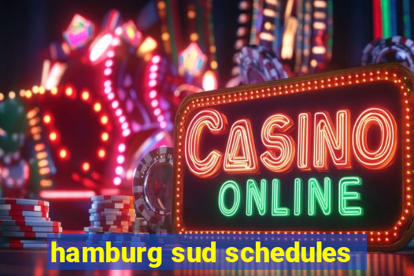 hamburg sud schedules