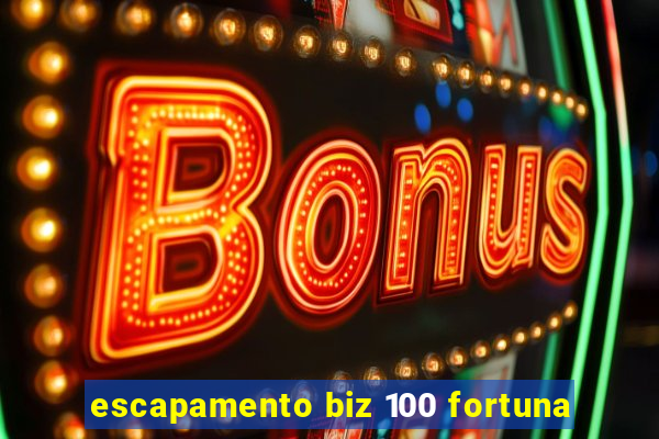 escapamento biz 100 fortuna