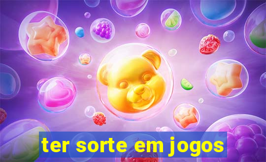 ter sorte em jogos