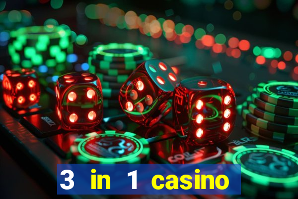 3 in 1 casino game table