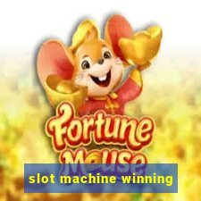 slot machine winning