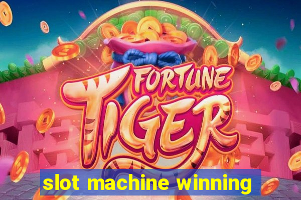 slot machine winning