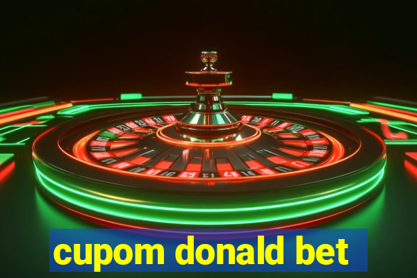 cupom donald bet