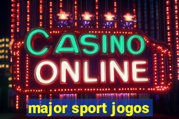 major sport jogos