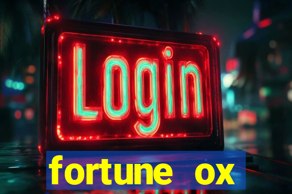 fortune ox horários pagantes