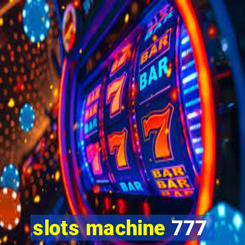 slots machine 777