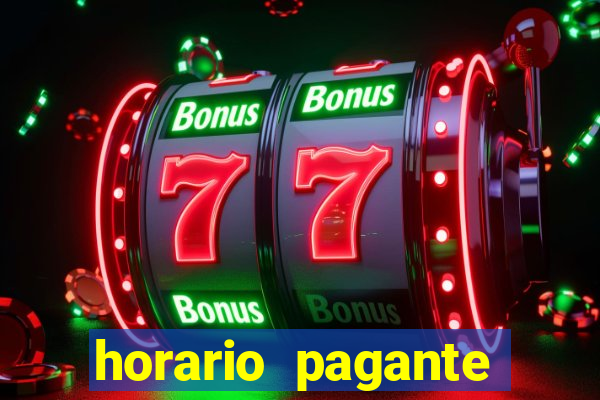 horario pagante fortune tiger