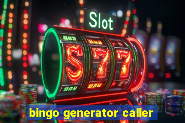 bingo generator caller