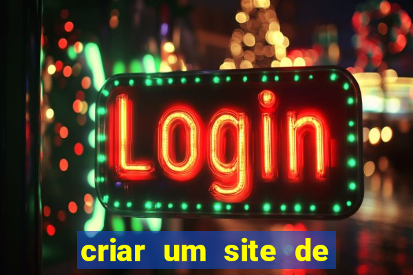 criar um site de jogos agora