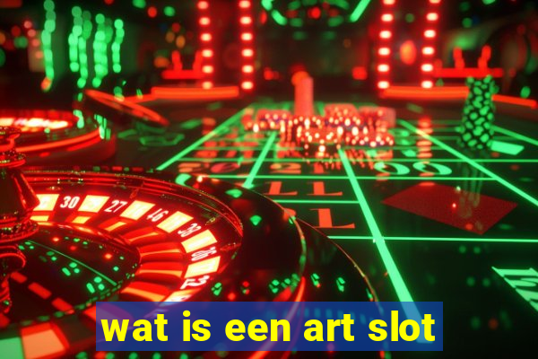 wat is een art slot