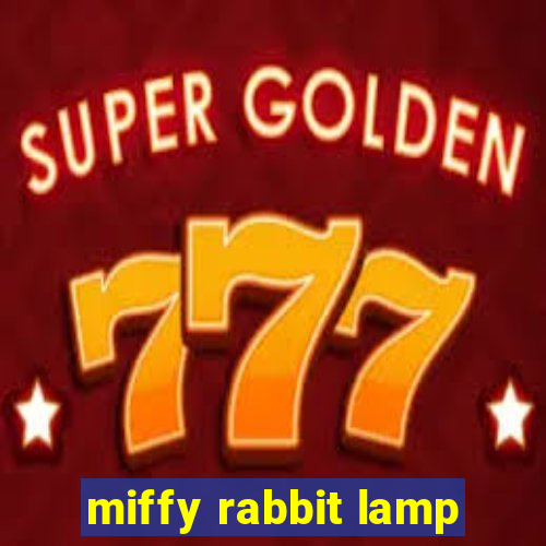 miffy rabbit lamp