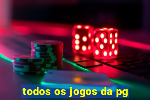 todos os jogos da pg