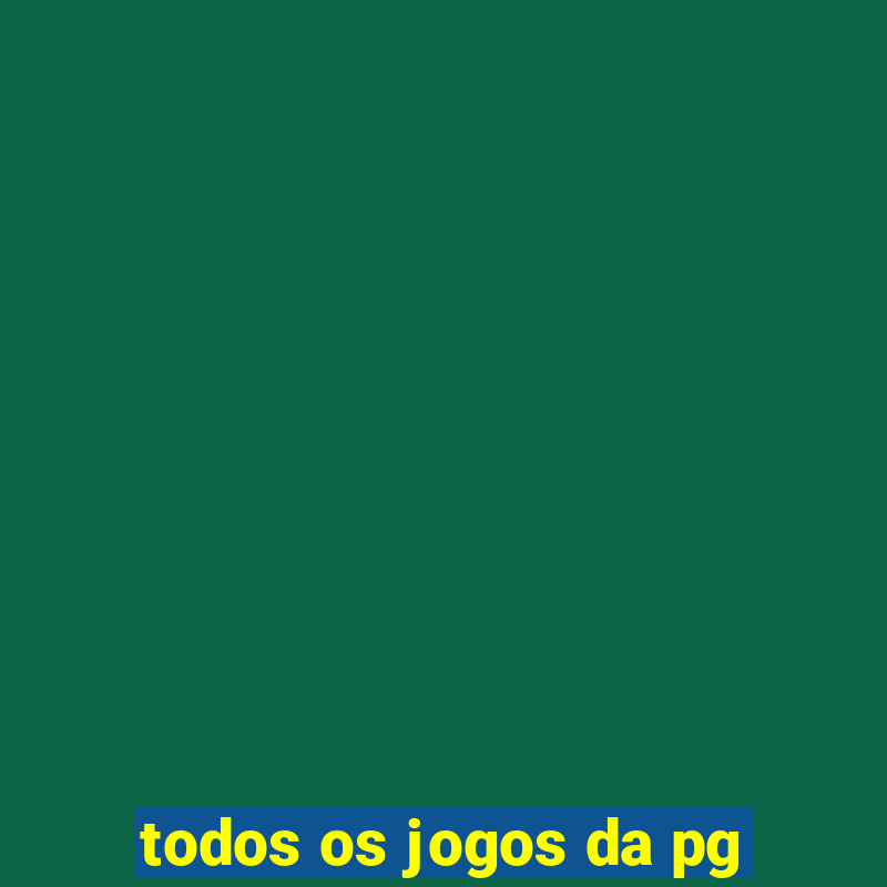 todos os jogos da pg