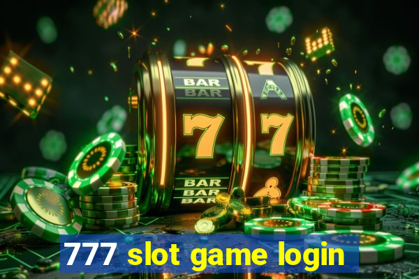 777 slot game login