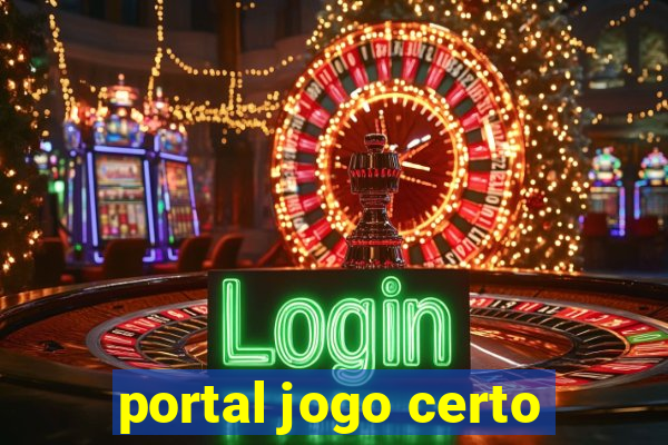 portal jogo certo