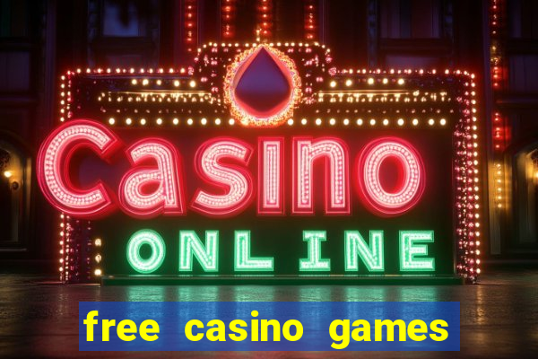 free casino games slots machines