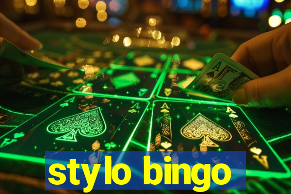 stylo bingo