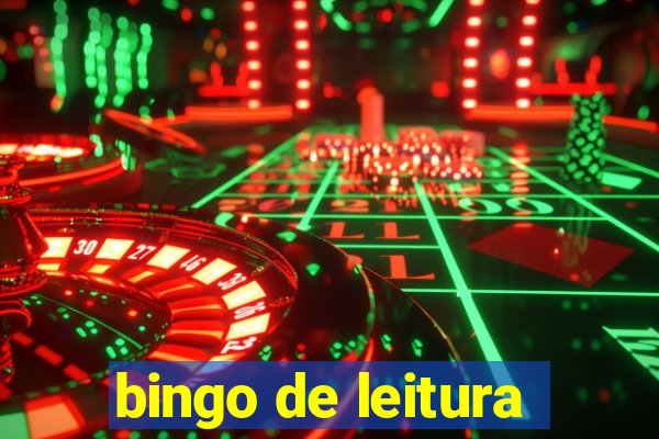 bingo de leitura