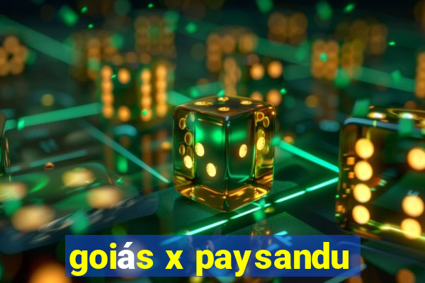 goiás x paysandu