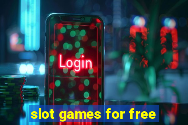 slot games for free