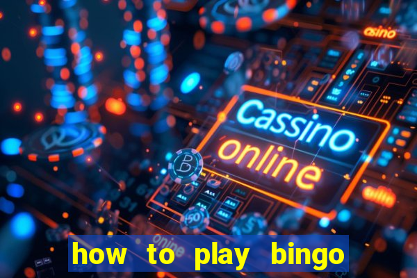 how to play bingo bonus scratch card