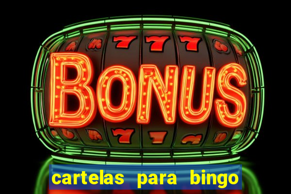 cartelas para bingo da multiplica??o