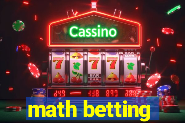 math betting