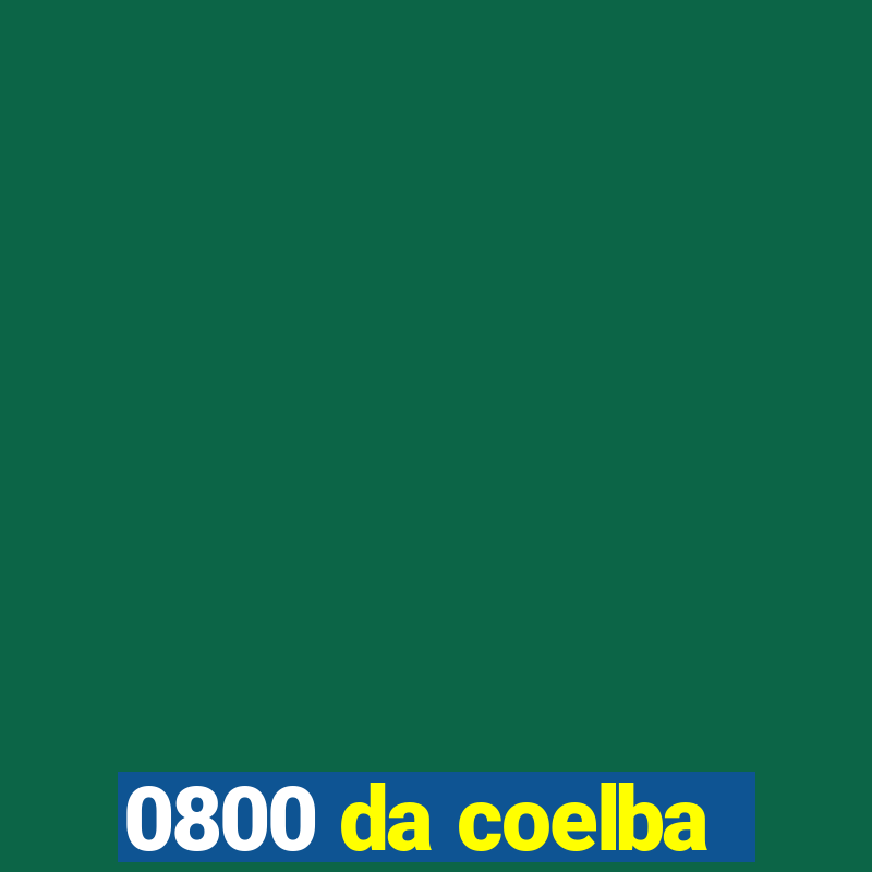 0800 da coelba