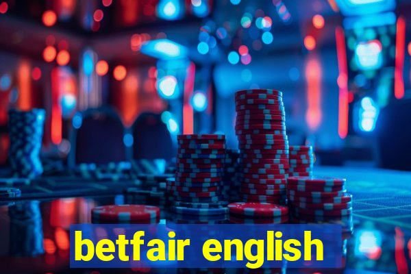 betfair english