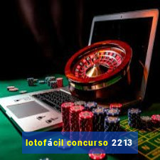 lotofácil concurso 2213