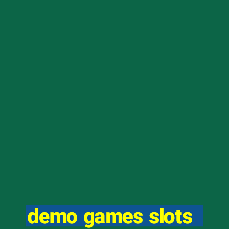 demo games slots