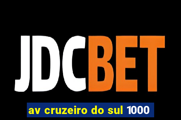 av cruzeiro do sul 1000