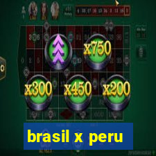 brasil x peru