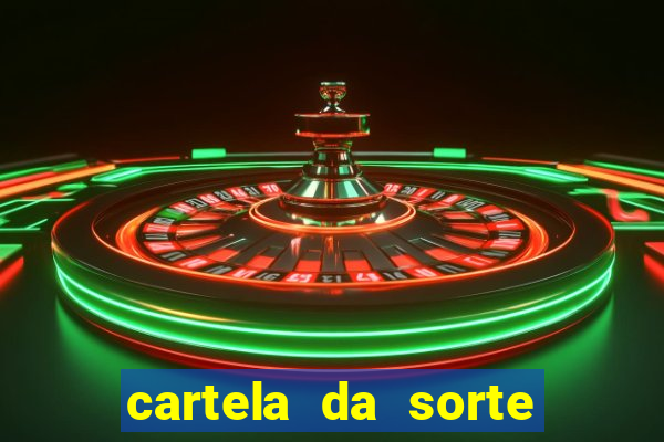 cartela da sorte time de futebol que mais saem