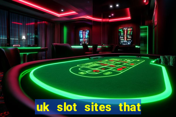 uk slot sites that accept paypal