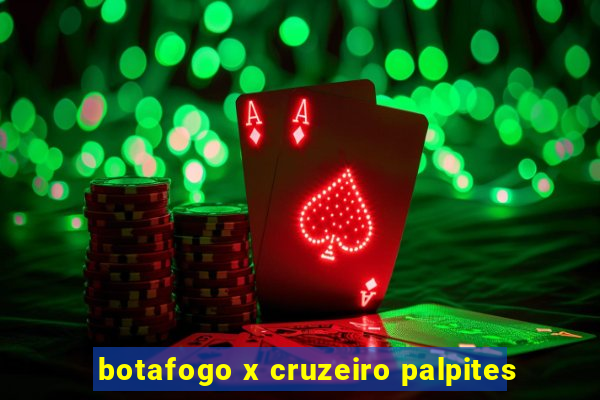 botafogo x cruzeiro palpites