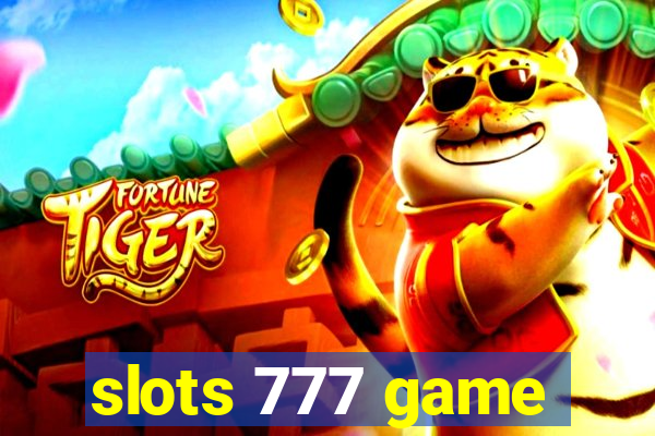 slots 777 game