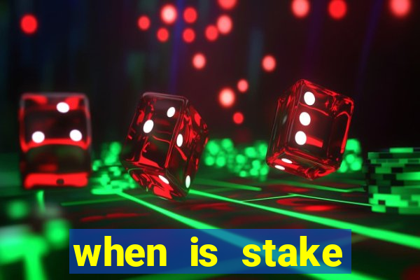 when is stake monthly bonus