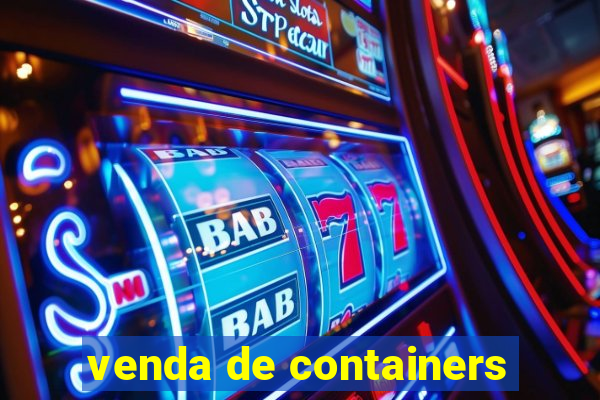 venda de containers