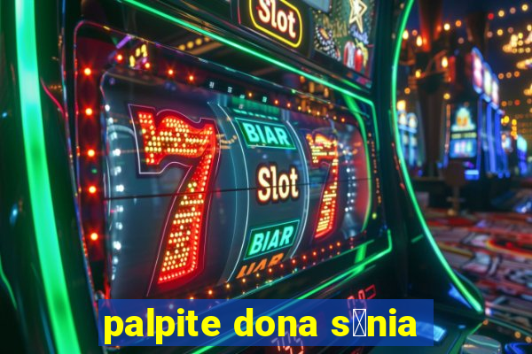 palpite dona s么nia