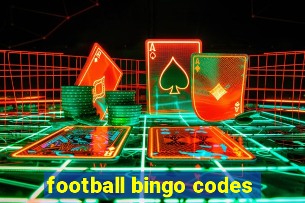 football bingo codes