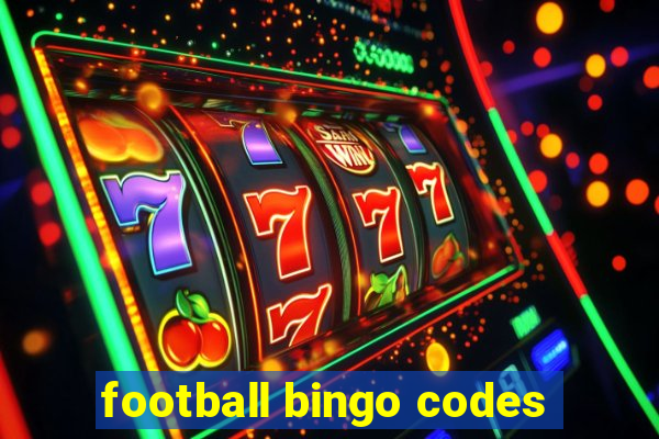 football bingo codes