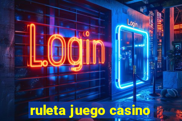 ruleta juego casino